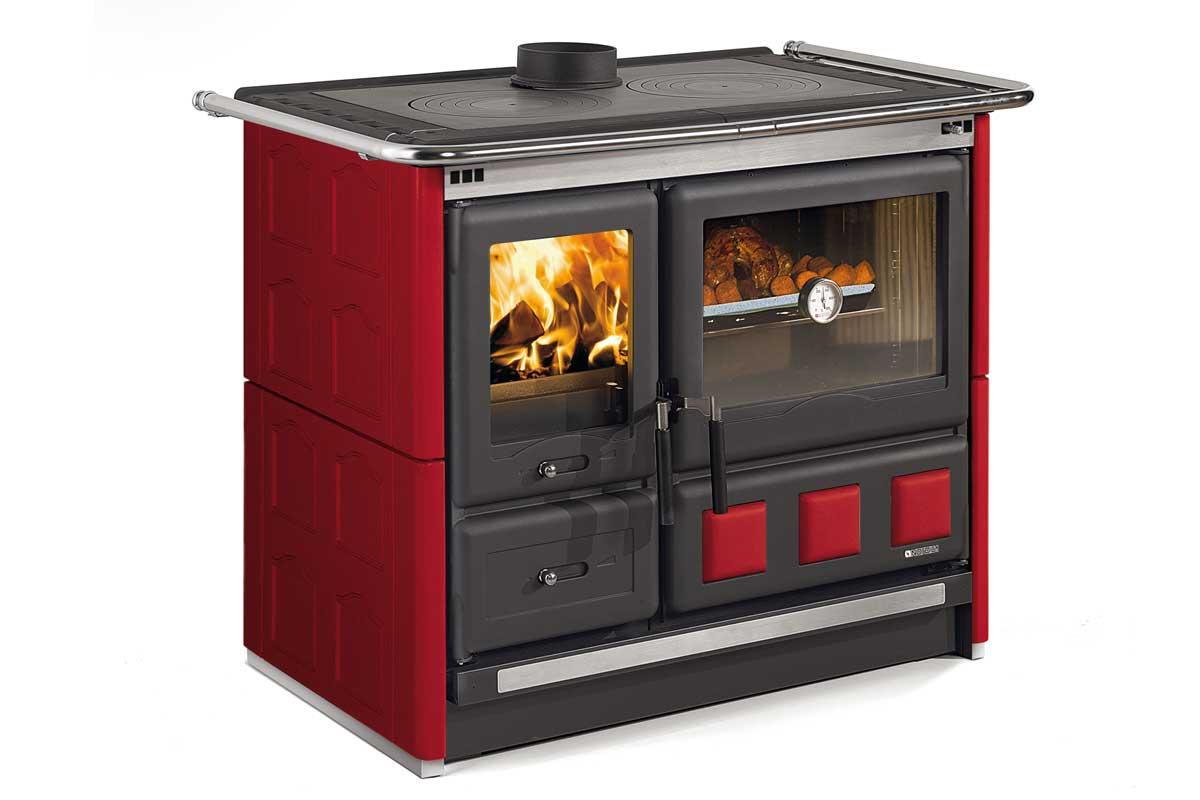 Holzherd Rosa XXL 5.0 Maiolica von La Nordica